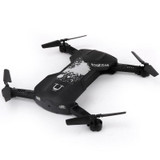 2017 New Foldable Mini Selfie Drone Folding Aerial Four-axis Aircraft WIFI Phone Control RC Helicopter Drone