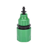 2017 NEW Fast Coupling Adapter Drip Tape For Irrigation Hose Connector With 1/4 "barbed Connector Garden Irrigation Garden Tools