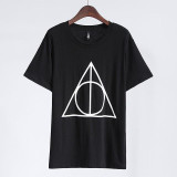 2017 New Fashion Women clothing T shirts Print Tee Geometric T-shirt Women Top Short Sleeve Female tops 71629