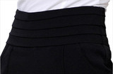 2017 New Fashion Women Casual Flare Wide Leg Long Pants High Waist Loose Pants Palazzo Trousers Female Autumn Summer Pants Black