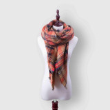 2017 New Fashion Winter Scarf For Women Scarves Warm Shawls Luxury Brand Wrap Plaid Blanket Scarf Wool Cashmere Foulard Long