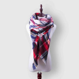 2017 New Fashion Winter Scarf For Women Scarves Warm Shawls Luxury Brand Wrap Plaid Blanket Scarf Wool Cashmere Foulard Long