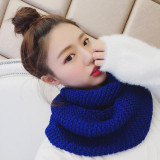 2017 New fashion Winter knitted Scarves Wool  knitted Scarf women Fashion Pure neck Woolen Scarf Autumn Winter Scarf