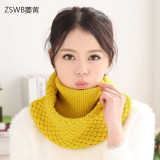 2017 New fashion Winter knitted Scarves Wool  knitted Scarf women Fashion Pure neck Woolen Scarf Autumn Winter Scarf