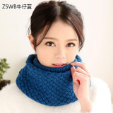 2017 New fashion Winter knitted Scarves Wool  knitted Scarf women Fashion Pure neck Woolen Scarf Autumn Winter Scarf