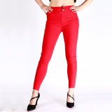 Skinny pants trousers push up pencil casual slim pants candy colour women fashion