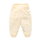 Autumn 2018 Children Cotton Pants Boys And Girls High Waist Trousers Long Baby Boy Pants Baby Newborn Pants