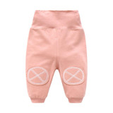 Autumn 2018 Children Cotton Pants Boys And Girls High Waist Trousers Long Baby Boy Pants Baby Newborn Pants