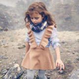 Autumn 2017 toddler girls dress girl clothing Knit Sweater Kids dresses for girl robe fille kids clothing beautiful vestidos