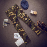 Autumn 2016 new men's clothing fashion casual straight multi-pocket camouflage military loose XL Cargo Pants
