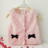 Autumn & Winter Baby Clothes Warm Vest kids Toddler Fashion Waistcoat Boys/Girls Outwear Coat  4 Color