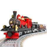AUSINI 25705 3D Blocks Model Building Kits Compatible With Lego City Train Rail 009 Educational Model Building Toys Hobbies Kids