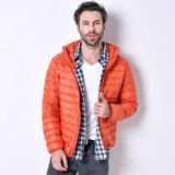 2017 New Casual Brand White Duck Down Jacket Men Autumn Winter Warm Coat Men's Ultralight Duck Down Jacket Male Windproof Parka