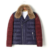 Aolamegs Winter Down Jacket Men Fur Collar Thick Warm White Duck Down Coat Fashion Slim Fit Feather Jackets Windproof Outwear