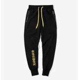 Aolamegs Men's Jogger Pants High street Gothic Letter Printing Casual Sweatpants Zipper Pocket Fashion Men's Hip Hop Trousers Aolamegs Men's Jogger Pants High street Gothic Letter Printing Casual Sweatpants Zipper Pocket Fashion Men's Hip Hop Trousers