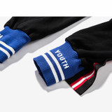 Aolamegs Men's Casual Pants Fashion Side stripes Men's Sweatpants Spliced Color Hip Hop Joggers Pants Street Tide Brand Trousers
