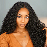 Curly Human Hair Wig Brazilian Short Bob Lace Front Human Hair Wigs Pre Pluck Hairline With Baby Hair