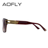 AOFLY Hot New Fashion Sunglasses Male Vintage Sun Glasses Women Brand Designer Classic Men Glasses Oculos de sol masculino UV400