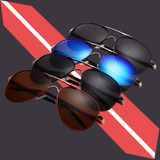 AOFLY Brand Men Sunglasses Fashion Cool Polarized Sports Men Sunglasses Male Driving Sun glasses for men Vintage Gafas De Sol
