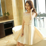 AnXin SH Short Wedding Bridesmaid Dresses Multi-color lace customize  Ruffles lace up Low Bridesmaid Dresses real madred jersey