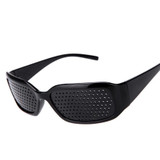 Anti-myopia Pinhole Sunglasses Men Women Glasses Improve Vision Goggles Anti-fatigue Care Pin hole Microporous Eye Exercise