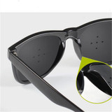 Anti-myopia Pinhole Glasses Pin hole Sunglasses Men Women Eyesight Improve Natural Healing vision Care Eyeglasses