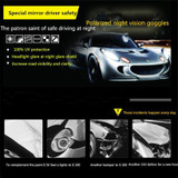 Anti-glare Glasses Polarized Night Vision Goggles Metal Night Vision Glasses Polarized UV400 Driving Men Sunglasses Automobile