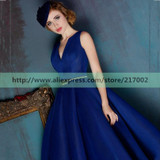 ANTI Royal Blue 2016 Elegant Cocktail Dresses Sashes Vestidos De Coctel Evening Party Short Gowns For Graduation Sweet 16 Years