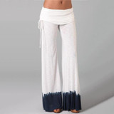 High Waist White Wide Leg Pants Trousers Casual Wear Oversize Pantalon Femme Harem Pants Trousers For Women Sexy Women's Pants