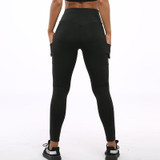 High Waist Push Up Leggings Women Workout Fitness Legging with Pockets Fashion Solid Color Bodybuilding Jeggings Women