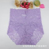High Waist Lace Underwear Women Briefs Sexy Transparent Underwear Plus Size Thong Ladies Panties Seamless Briefs for Women