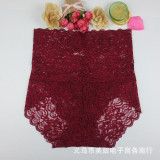 High Waist Lace Underwear Women Briefs Sexy Transparent Underwear Plus Size Thong Ladies Panties Seamless Briefs for Women