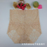 High Waist Lace Underwear Women Briefs Sexy Transparent Underwear Plus Size Thong Ladies Panties Seamless Briefs for Women