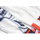 High Waist Ladies street 2016 New Fashion Women Summer Midi Skirts London red bus skirt Printing skirts Free Shipping