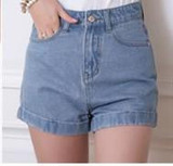 High Waist Denim Shorts Plus Size XS 4XL Female Short Jeans for Women  Summer Ladies Hot Shorts #B44505