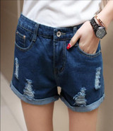 High Waist Denim Shorts Plus Size XL Female Short Jeans for Women 2017 Summer Ladies Hot Shorts