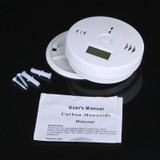 High Sensitive LCD Display Carbon Monoxide Detector Gas Sensor Alarm Fire Alarm CO Poisoning Monitor CO Detector Home Security
