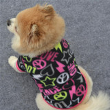 High recommend Pet Puppy Spring Warm Sweatshirt Small Dog Cat Pet Clothes Vest T Shirt Roupas De Cachorro Dog Clothes Winter