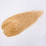 Full Silk Base Virgin Brazilian Human Hair Women's Hair Toppers For Thinning Hair