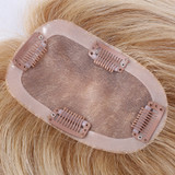 Real Virgin Small Human Hair toppers Extension Lightweight Real Hair Toppers
