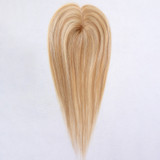 Real Virgin Small Human Hair toppers Extension Lightweight Real Hair Toppers