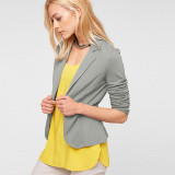 HDY Haoduoyi New Fashion Women Jackets Solid Casual Long Sleeve Short Coat Turn Down Collar Basic Slim OL Single Button Outwears