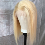 Blonde 613 Short Bob Lace Front Human Hair Wigs Human Hair Lace Frontal Virgin Hair For Black Women
