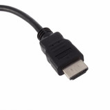 HDMI Male to VGA RGB Female HDMI to VGA Video Converter adapter HDMI Cable 1080P HDTV Monitor for PC