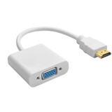 HDMI TO VGA Adapter,Gold Plated High-Speed 1080P Active HDMI to VGA Converter Adapter Male to Female For PC Laptop DVD HDTV