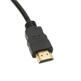HDMI Male to VGA Female HDMI to VGA Video Audio Converter Adapter Cables HDMI to VGA Cable HD 1080P for PC Laptop Xbox 360