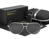 HDCRAFTER retro Polarized sunglasses men brand designer Sun Glasses Driving Glasses aviation Eyewear gafas de sol for men shades