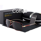 HDCRAFTER Men's Brand Polarized Sunglasses Universal UV400 Polarized Sunglasses Women Big Frame Sunglasses Leisure gafas E012-3