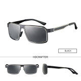 HDCRAFTER Brand Men Sunglasses Polarized Fashion Cool Men Sunglasses Male Driving UV400 Sun Glasses For Men Vintage Gafas De Sol