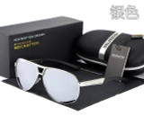 HDCRAFTER 2017 Brand Polarized Aviator Men Sunglasses Luxury Men's Goggle Alloy Frame UV400 for Travel Driver Driving